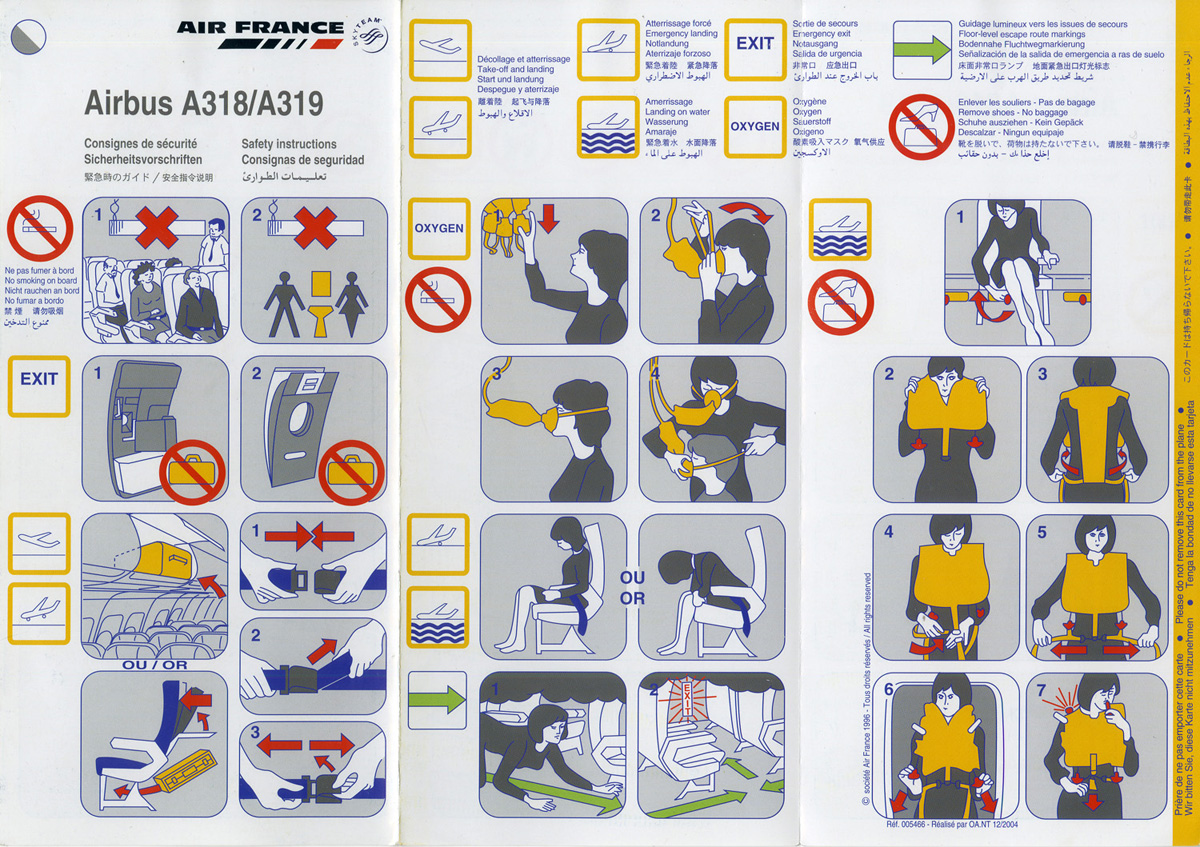 инструкция + по безопасности + в самолете